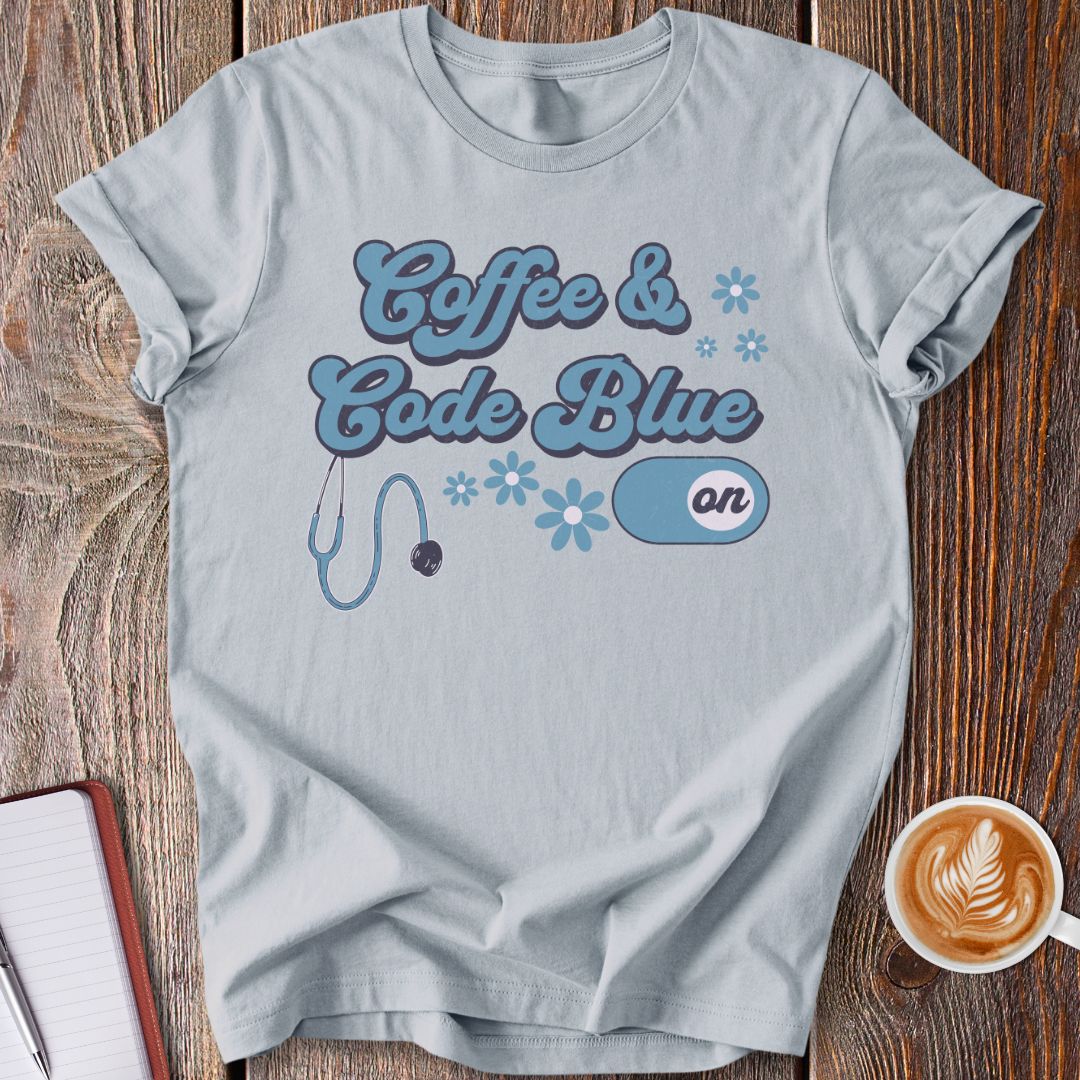 Coffee & Code Blue T-Shirt