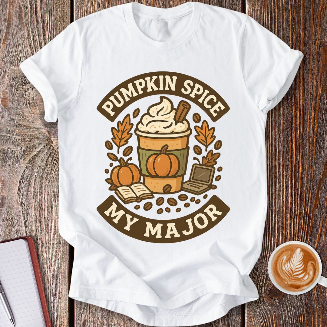Pumpkin Spice My Major T-Shirt
