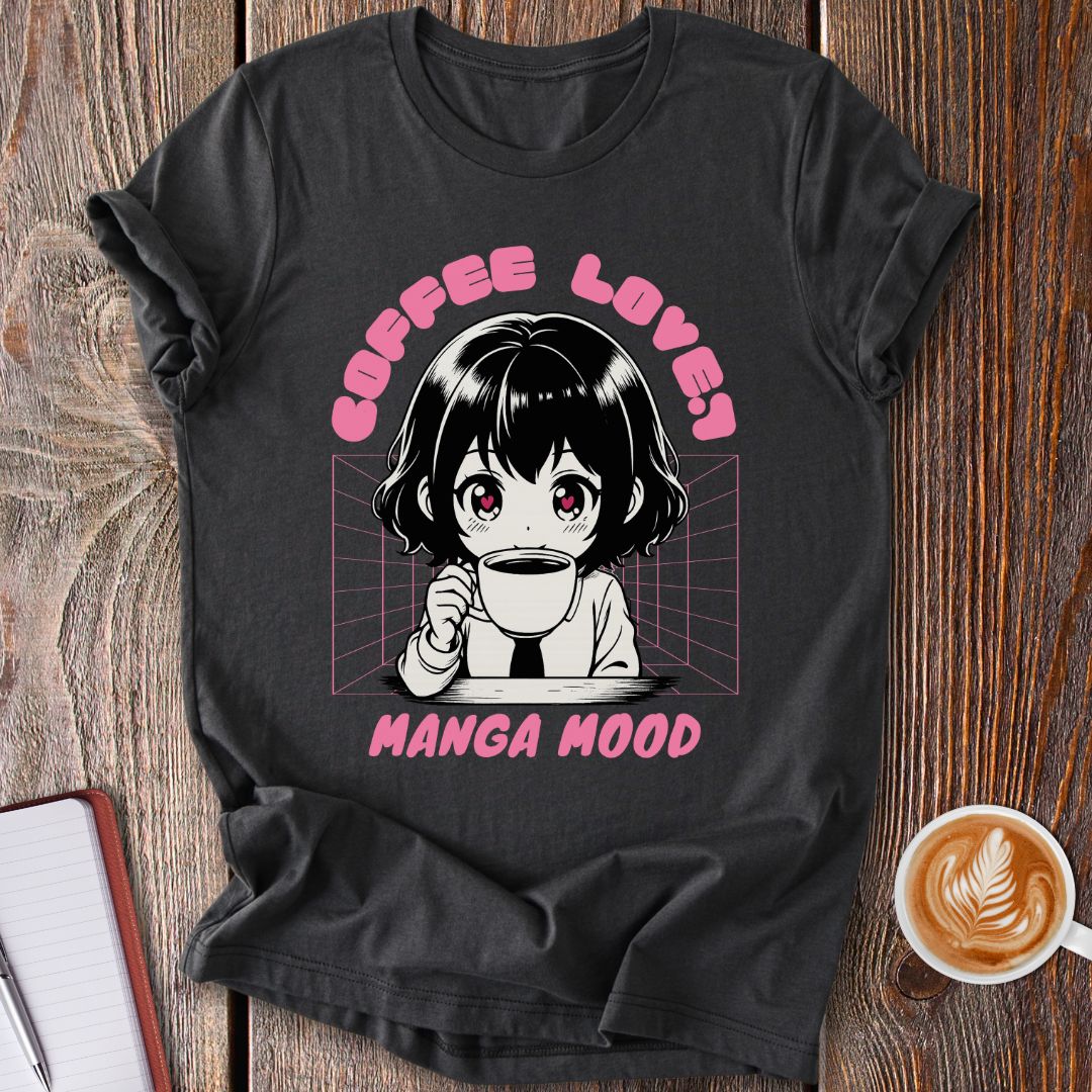 Manga Mood Coffee T-Shirt