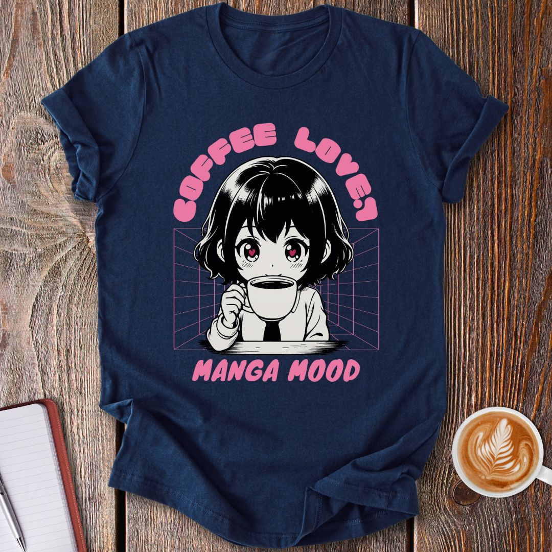 Manga Mood Coffee T-Shirt