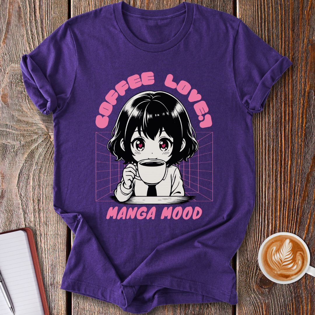 Manga Mood Coffee T-Shirt