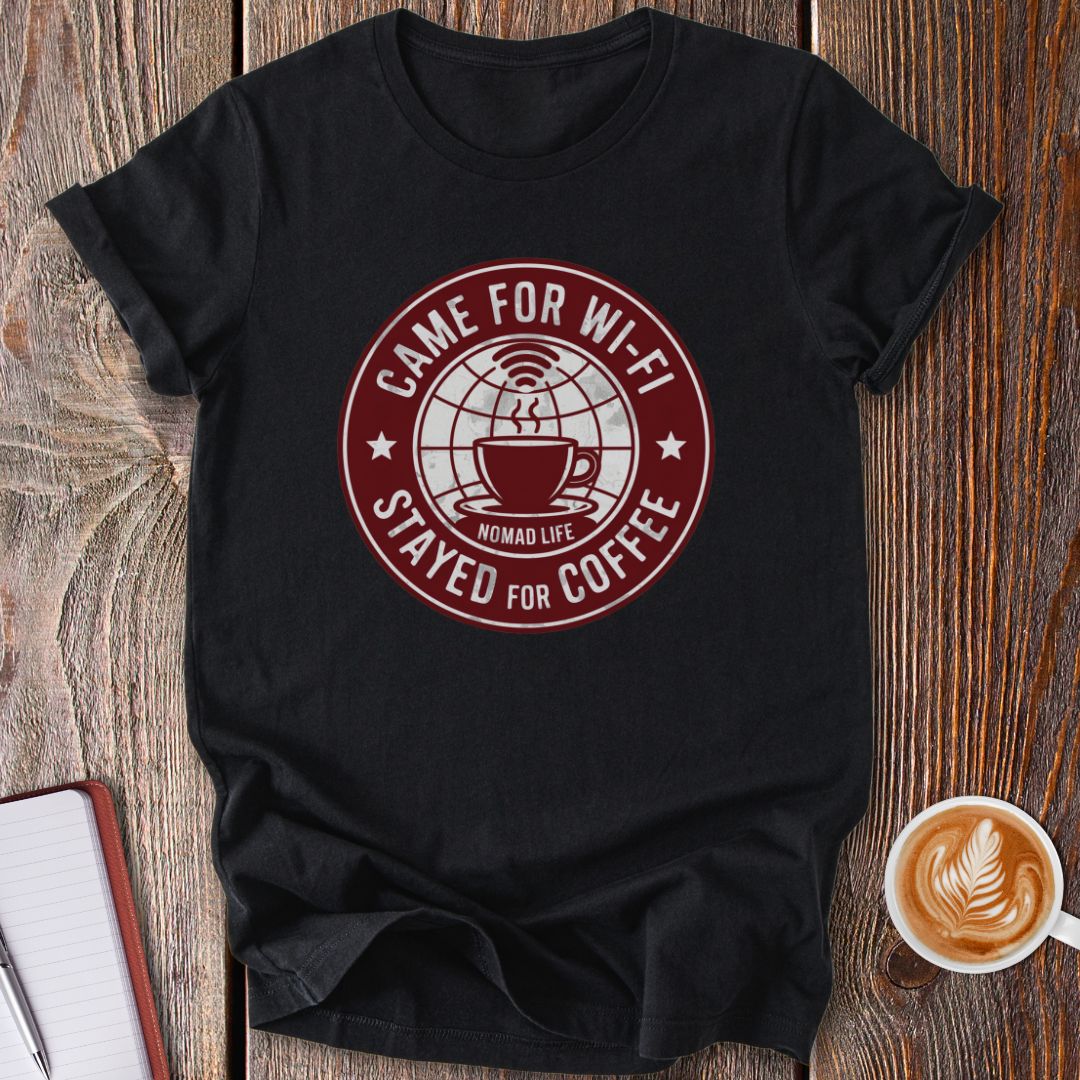 Nomad Life Coffee T-Shirt