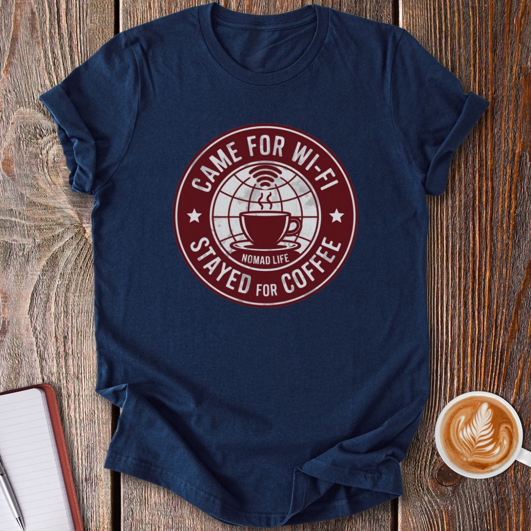 Nomad Life Coffee T-Shirt