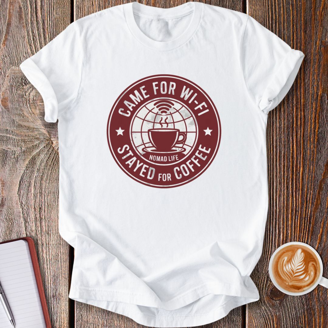 Nomad Life Coffee T-Shirt