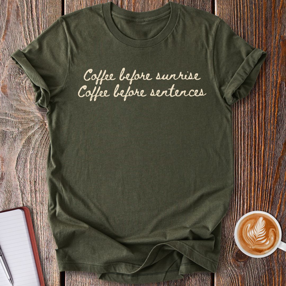 Coffee Before Sunrise T-Shirt