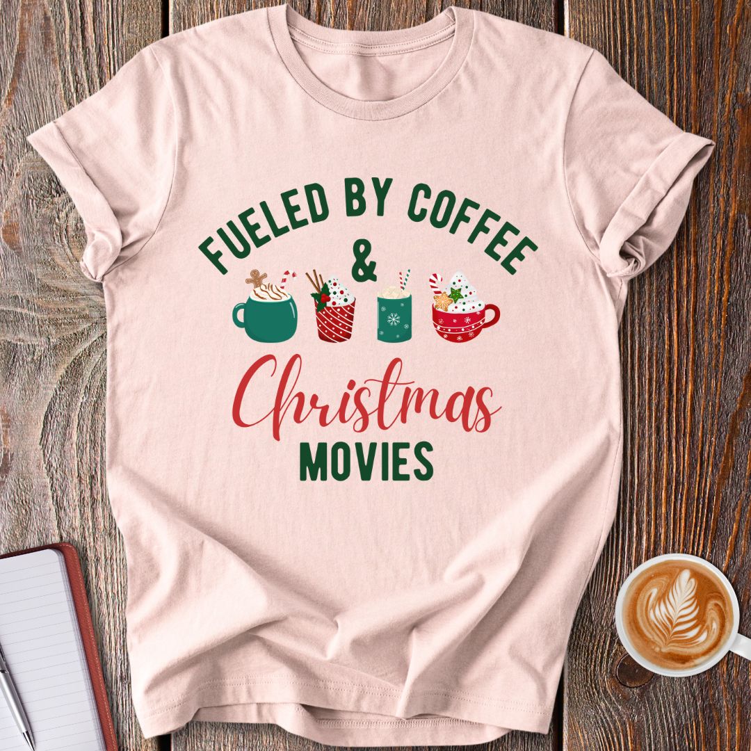Coffee & Xmas Movies T-Shirt