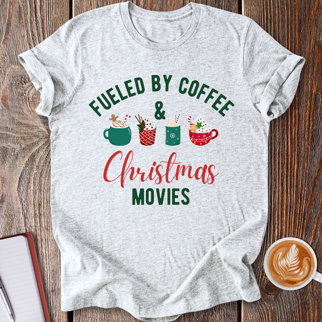 Coffee & Xmas Movies T-Shirt