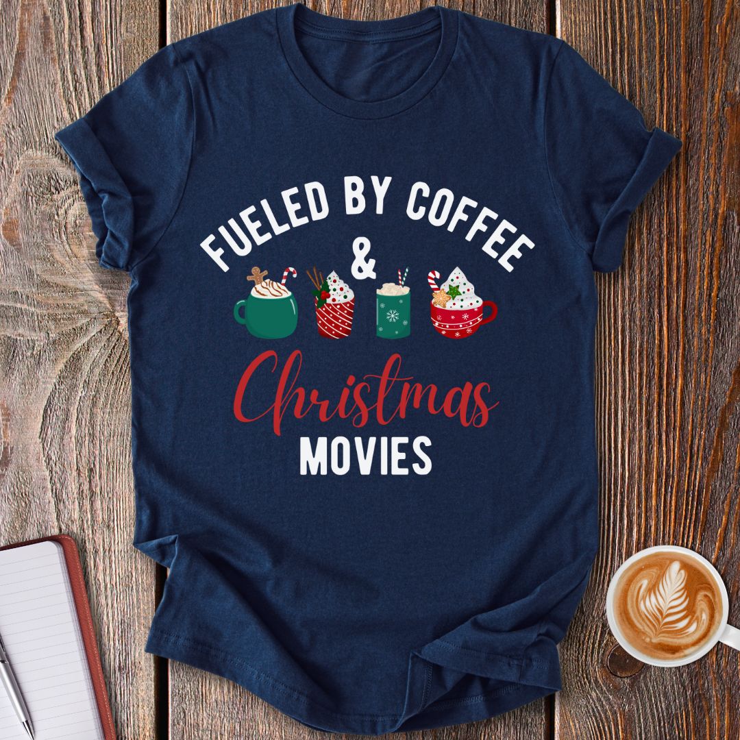 Coffee & Xmas Movies T-Shirt
