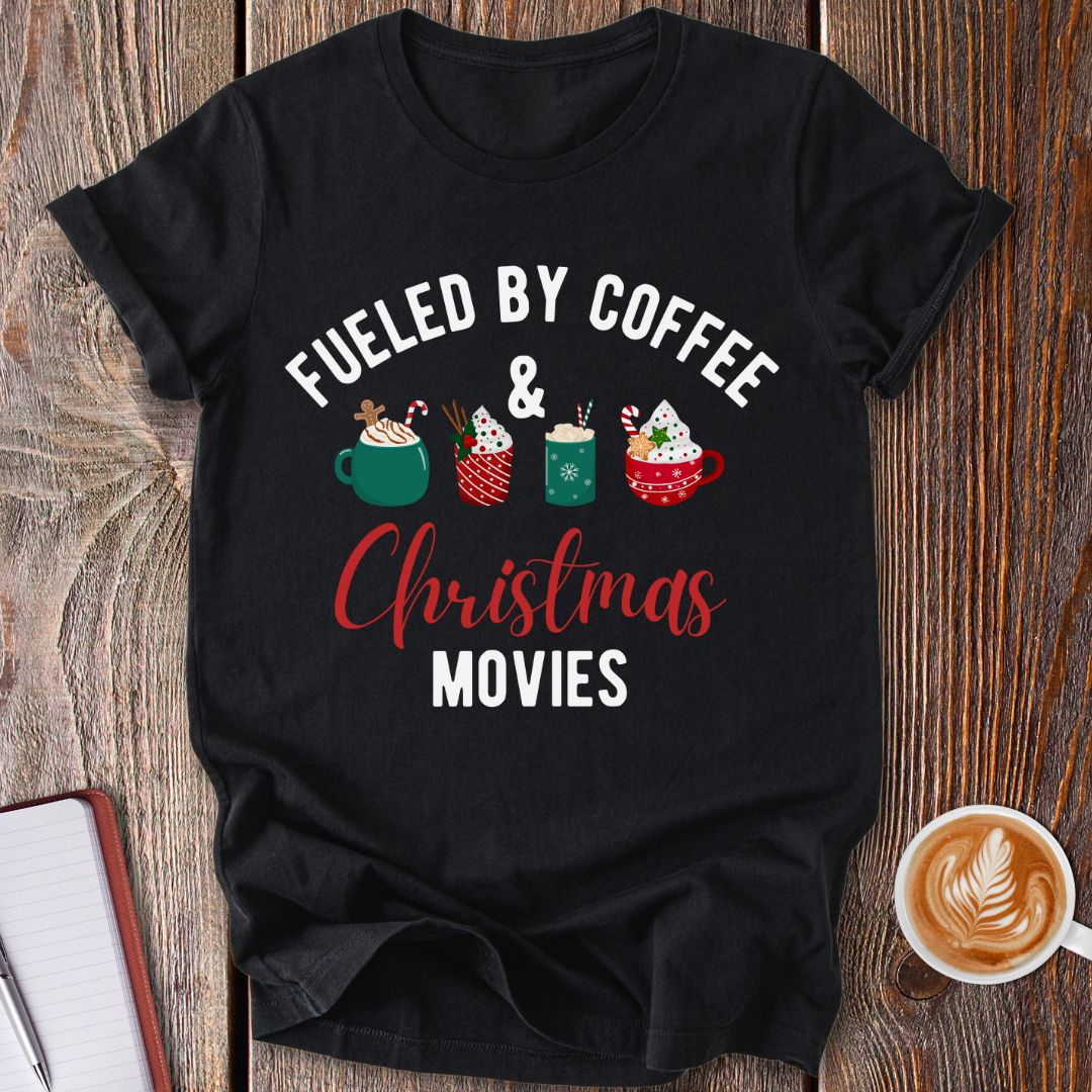 Coffee & Xmas Movies T-Shirt