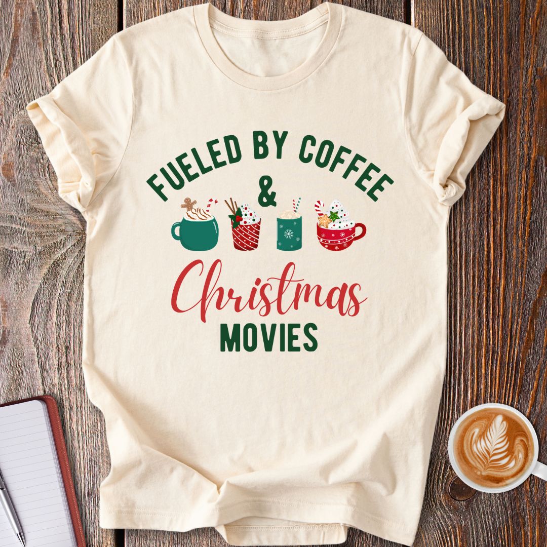 Coffee & Xmas Movies T-Shirt