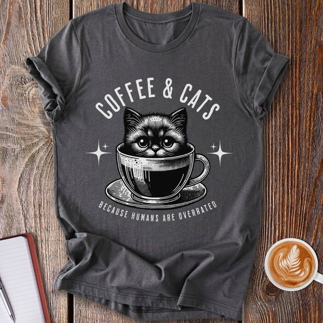 Coffee & Cats T-Shirt