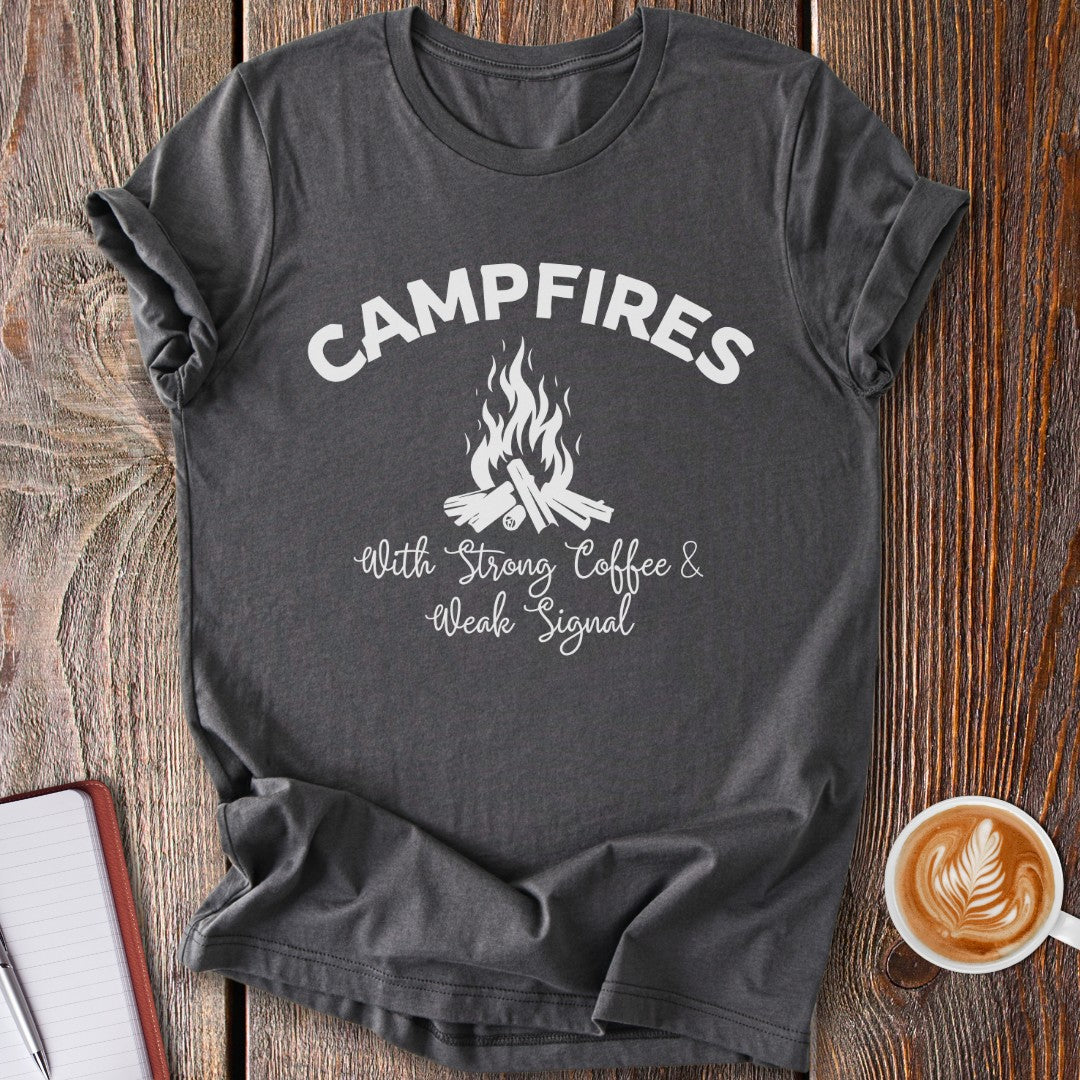 Campfires & Coffee T-Shirt