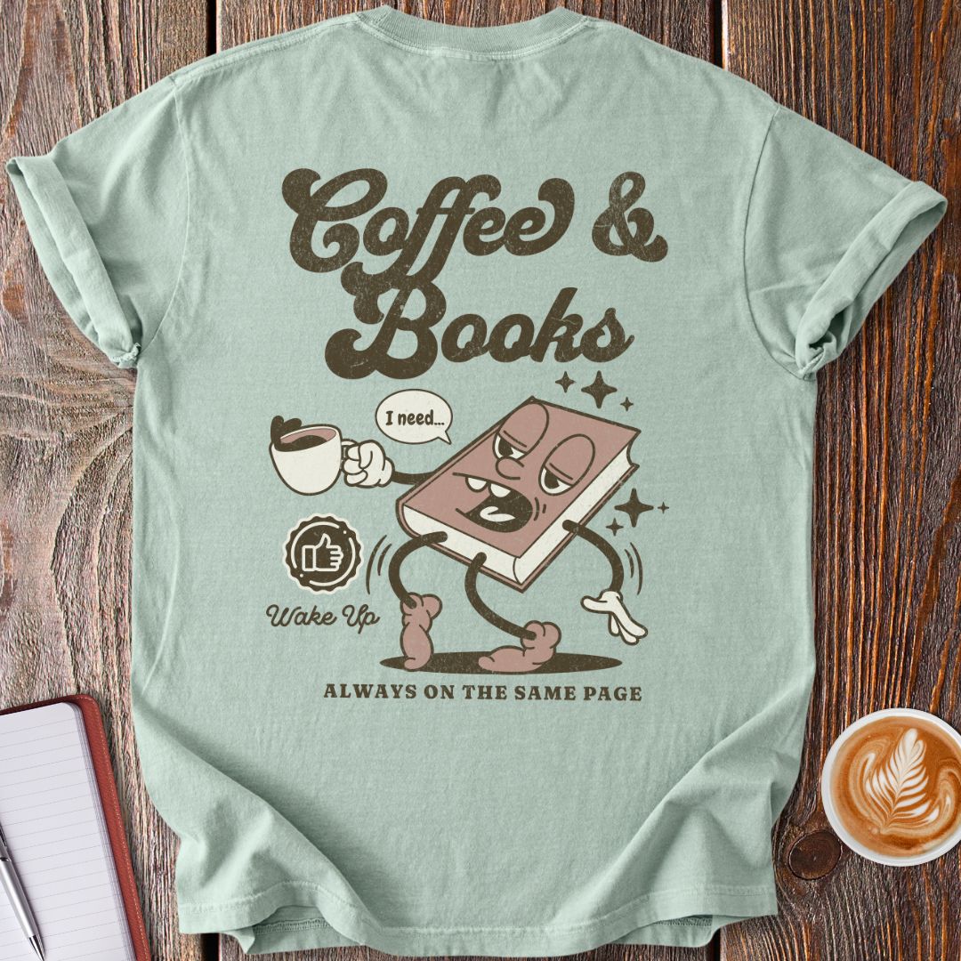 Coffee & Books T-Shirt