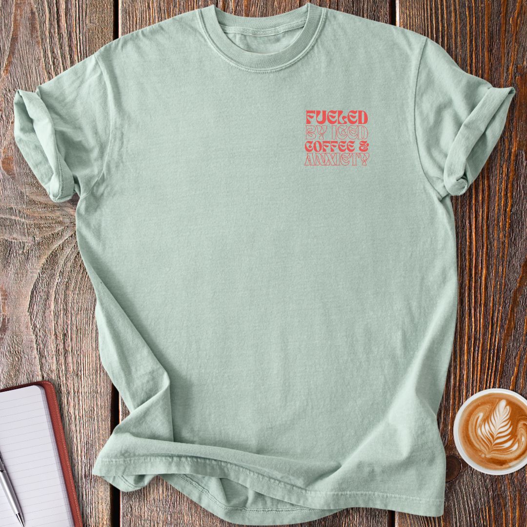 Iced Coffee & Anxiety Vintage T-Shirt