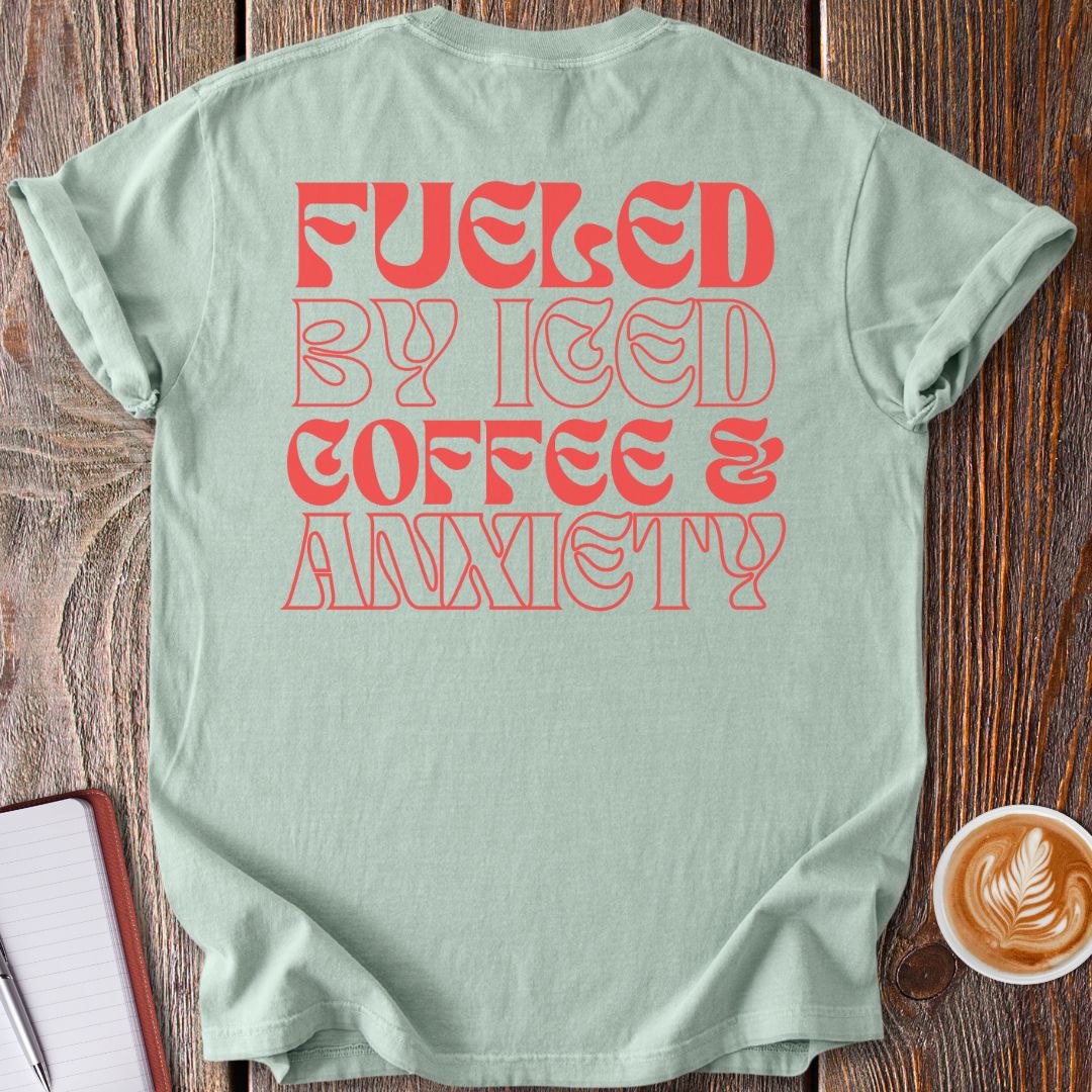 Iced Coffee & Anxiety Vintage T-Shirt
