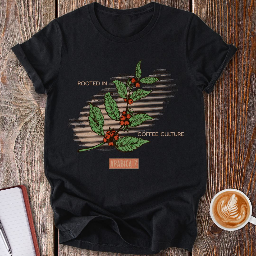 Rooted In Coffee Culture T-Shirt