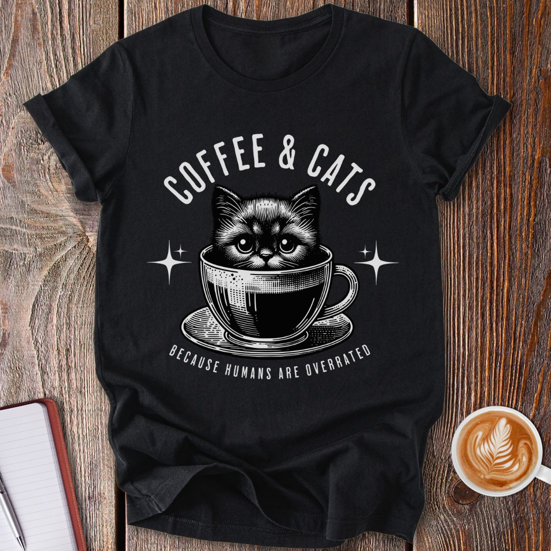 Coffee & Cats T-Shirt