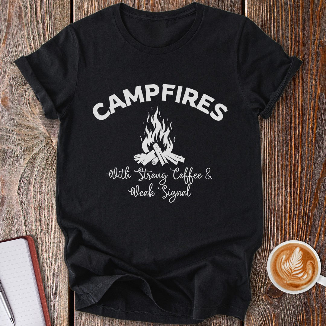 Campfires & Coffee T-Shirt