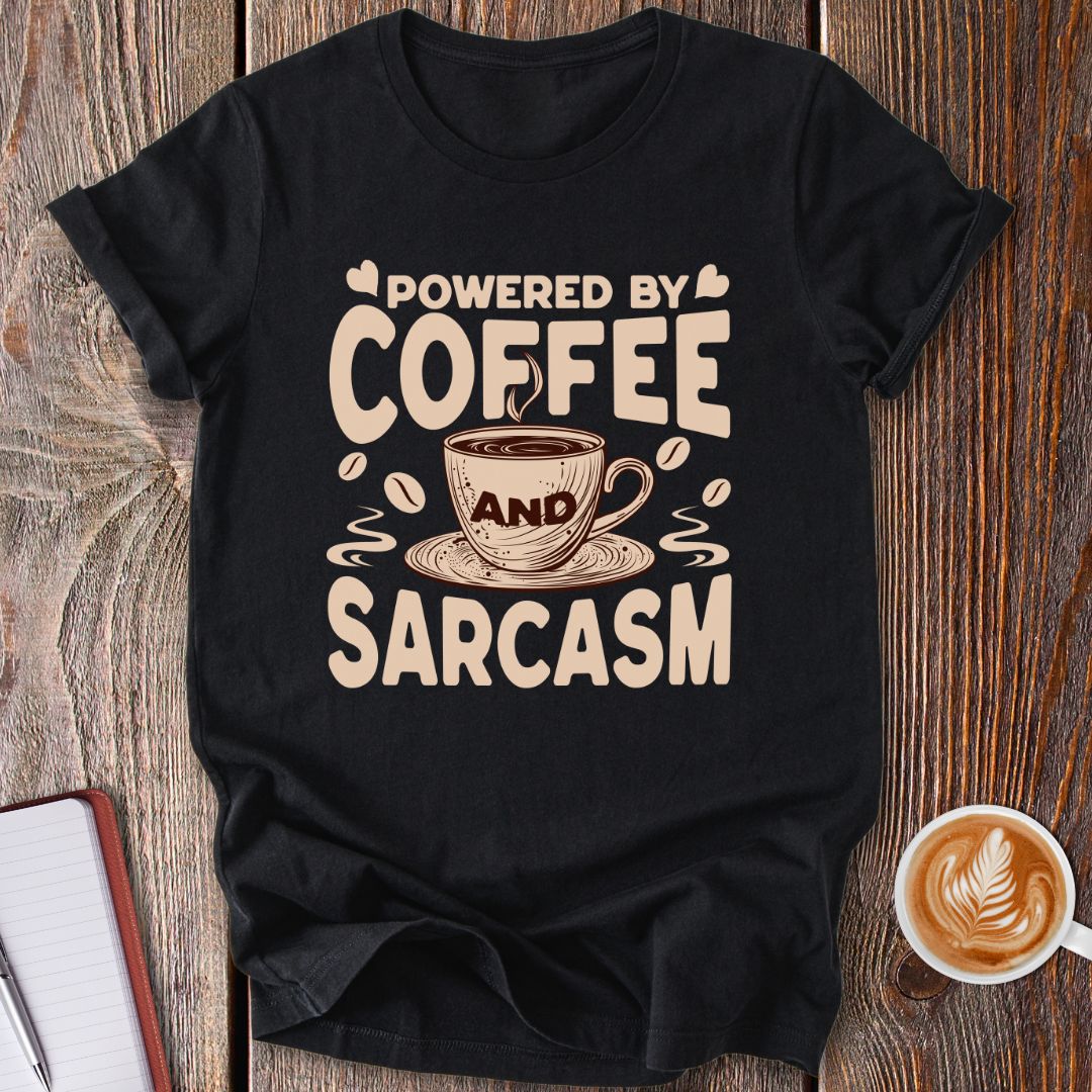 Coffee & Sarcasm T-Shirt