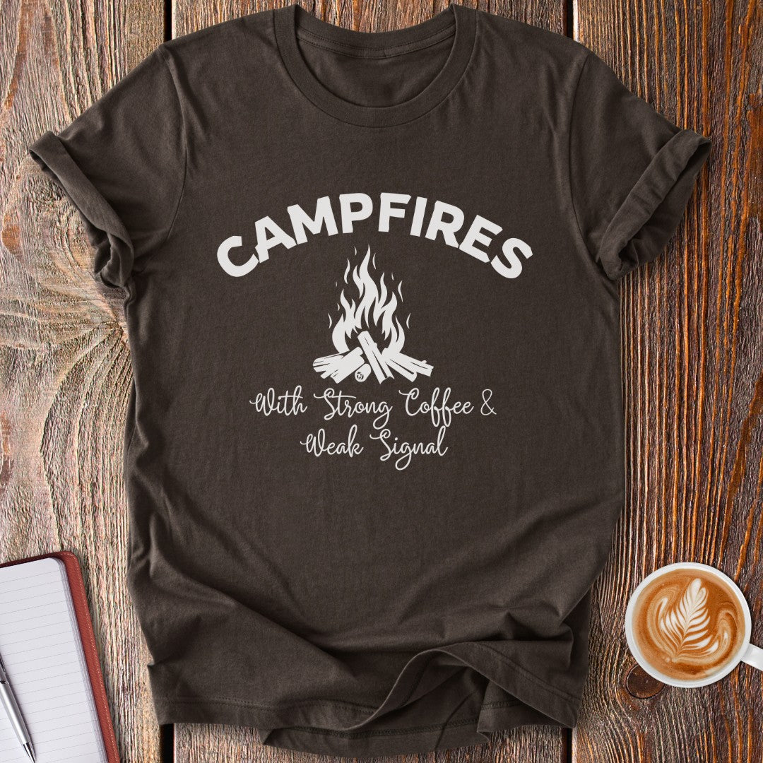 Campfires & Coffee T-Shirt