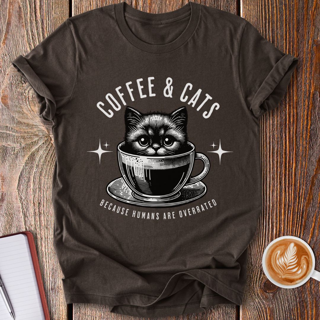 Coffee & Cats T-Shirt