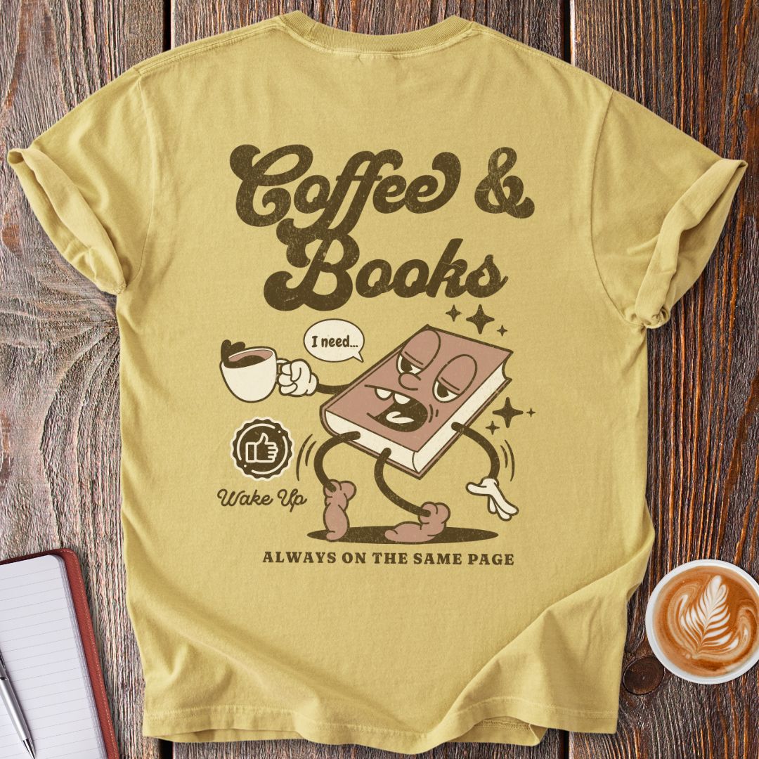 Coffee & Books T-Shirt