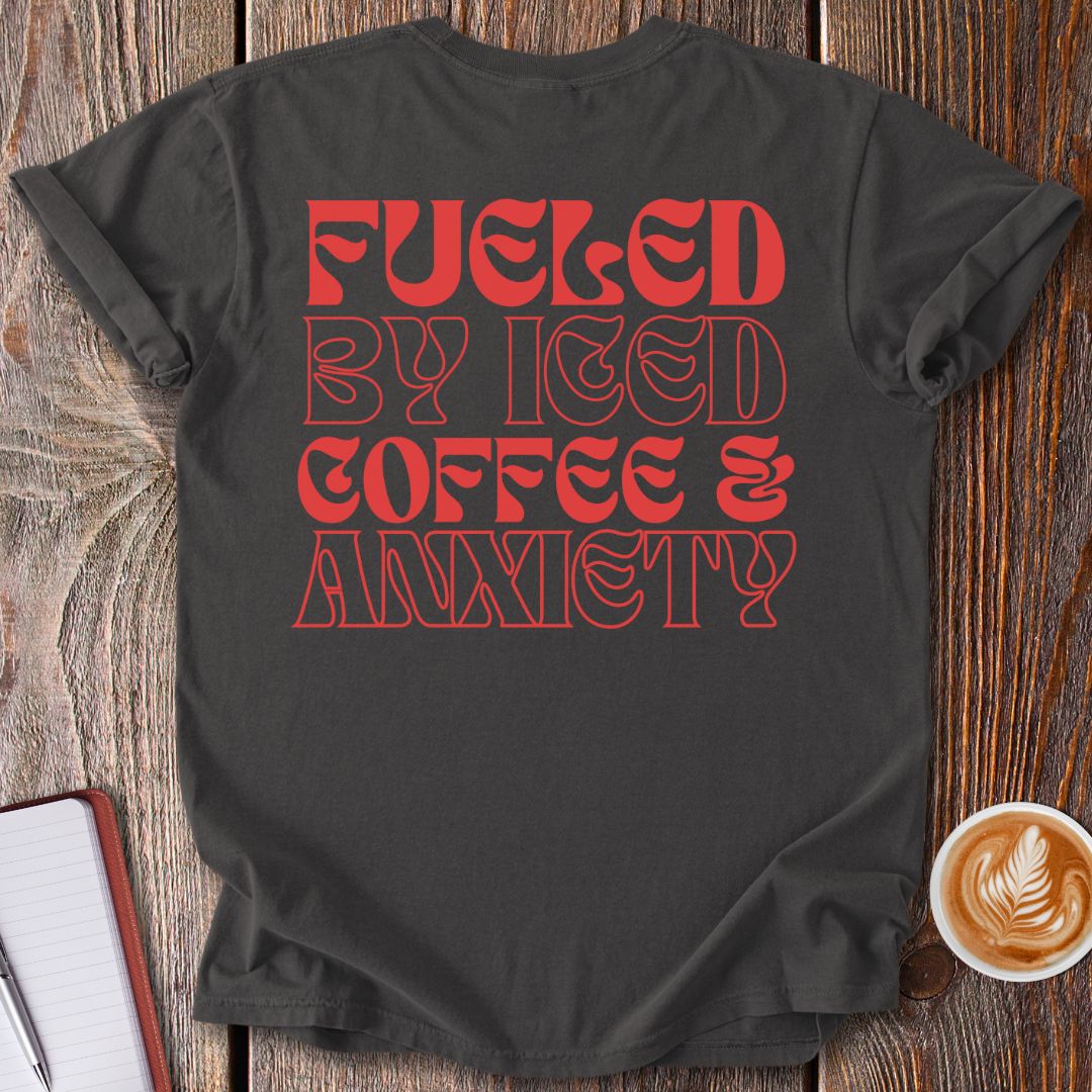 Iced Coffee & Anxiety Vintage T-Shirt