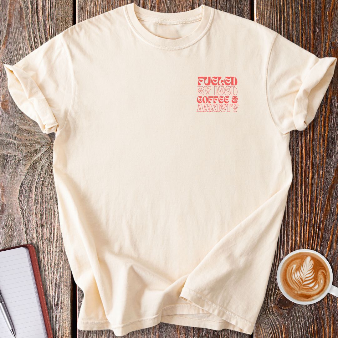 Iced Coffee & Anxiety Vintage T-Shirt
