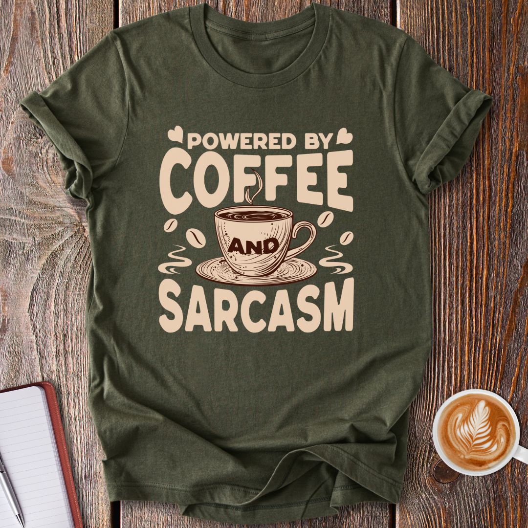Coffee & Sarcasm T-Shirt