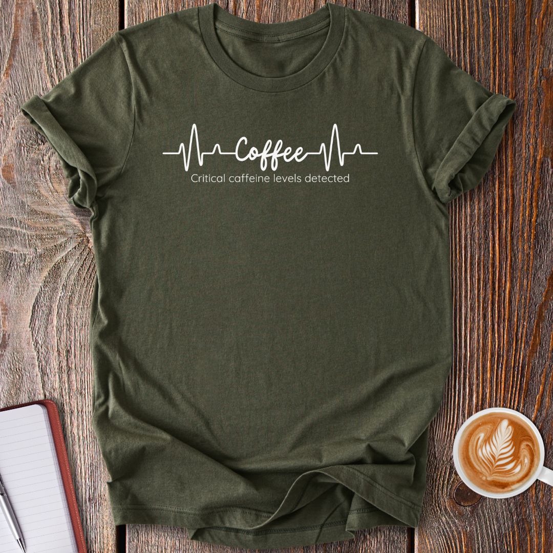 Caffeine Levels T-Shirt