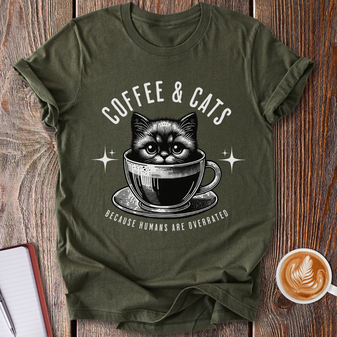 Coffee & Cats T-Shirt
