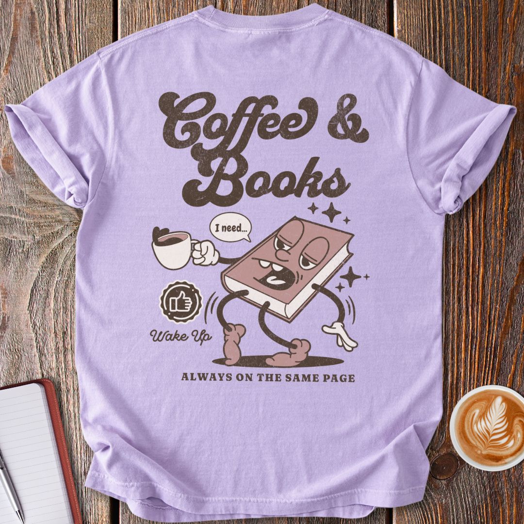 Coffee & Books T-Shirt