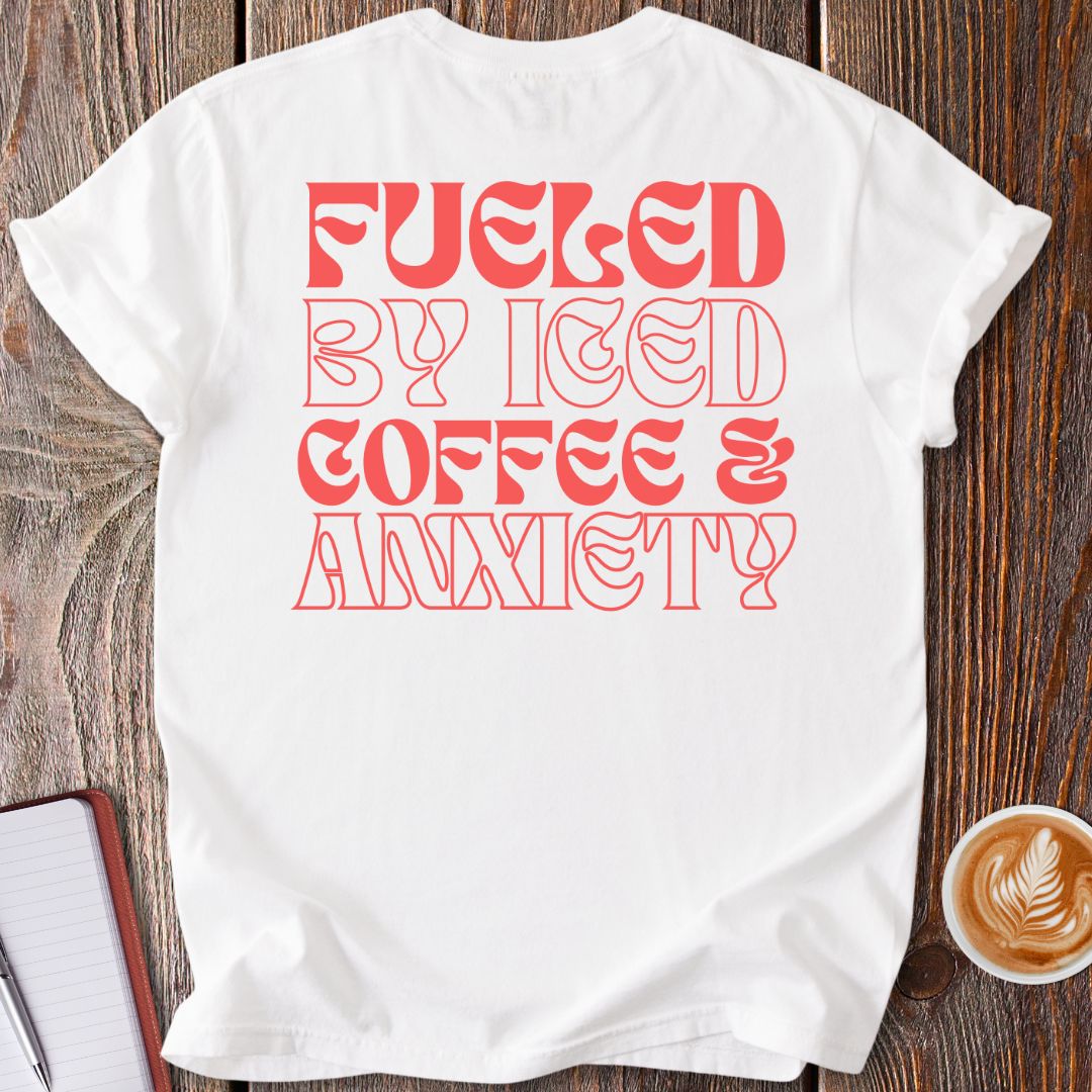 Iced Coffee & Anxiety Vintage T-Shirt