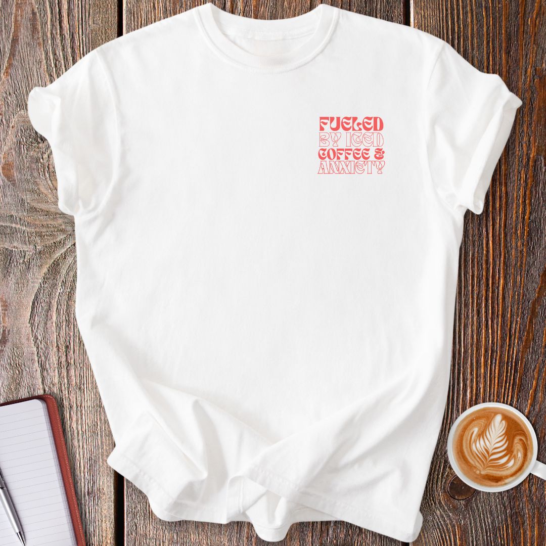 Iced Coffee & Anxiety Vintage T-Shirt