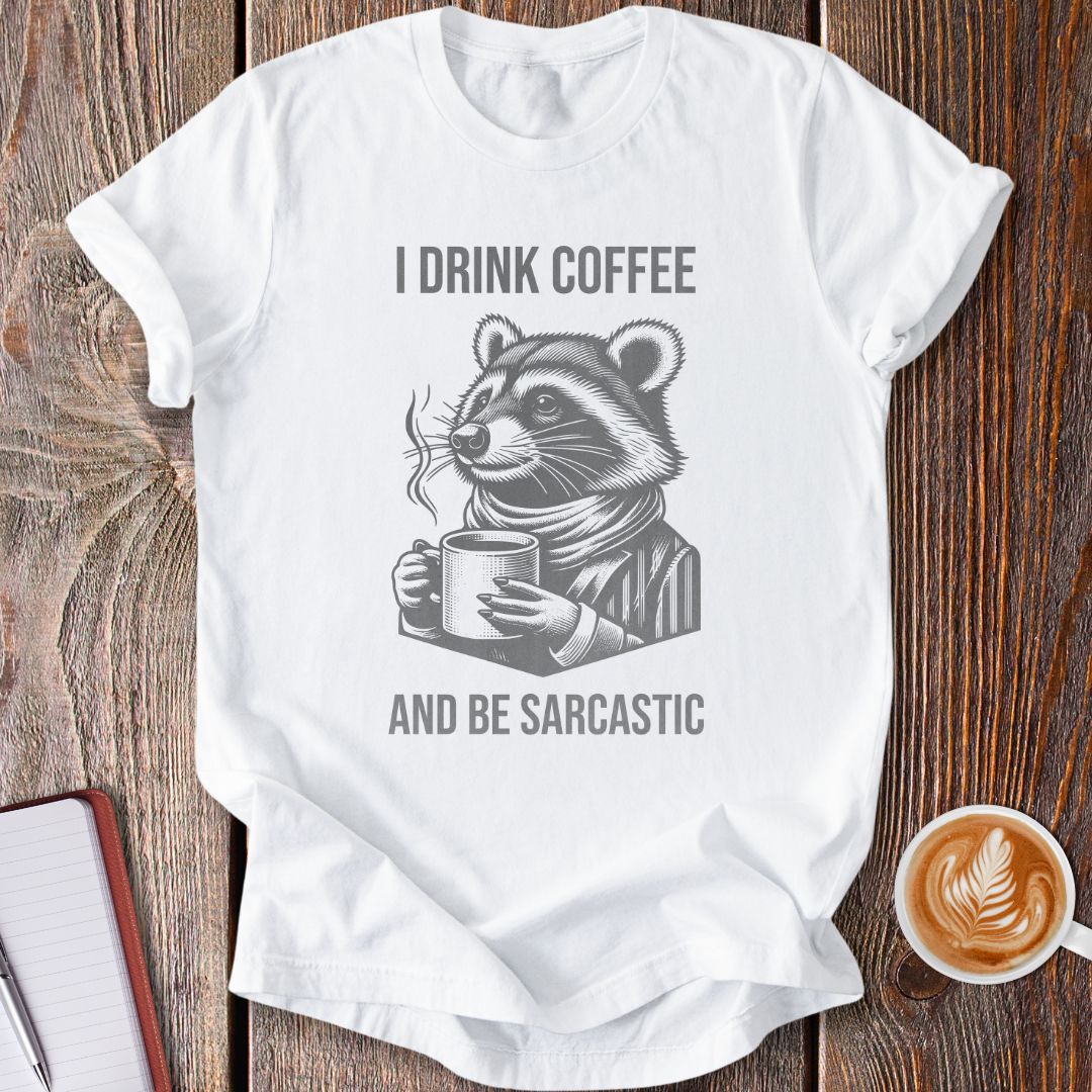 Sarcastic Raccoon T-Shirt