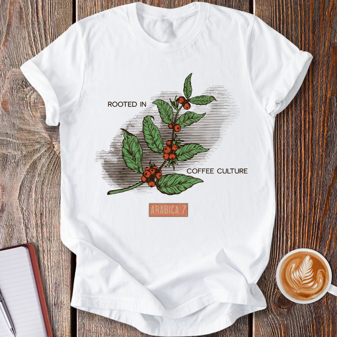 Rooted In Coffee Culture T-Shirt
