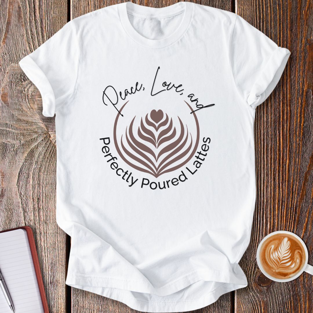 Perfectly Poured Lattes T-Shirt