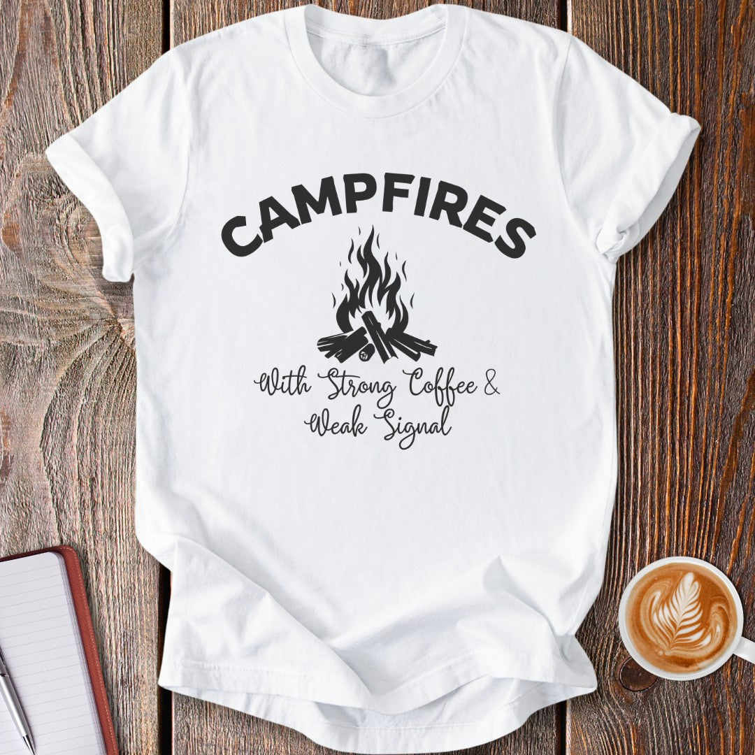Campfires & Coffee T-Shirt
