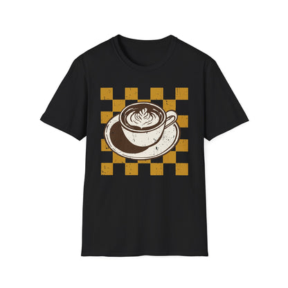 Retro Latte Art T-Shirt