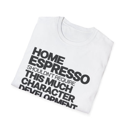 Character Development Espresso T-Shirt