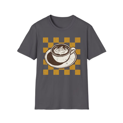 Retro Latte Art T-Shirt