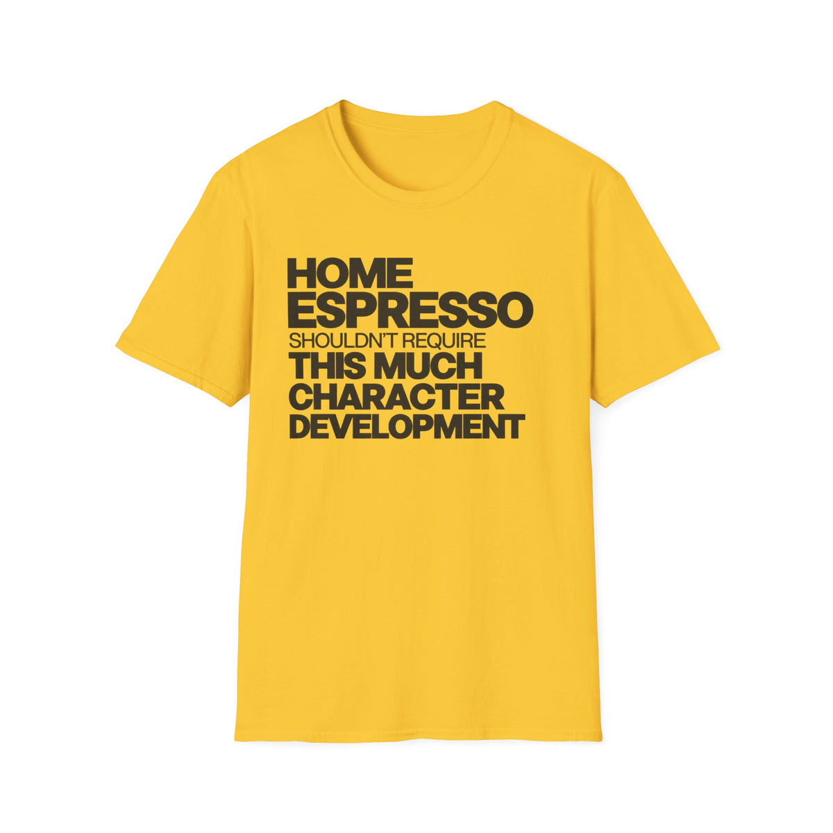 Character Development Espresso T-Shirt