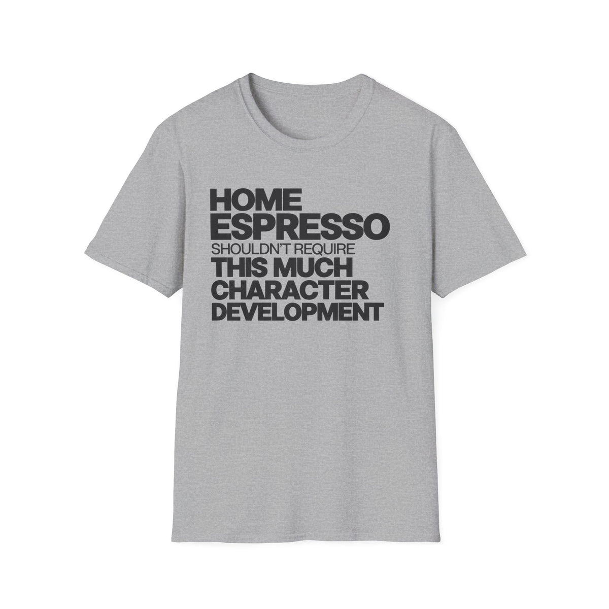Character Development Espresso T-Shirt
