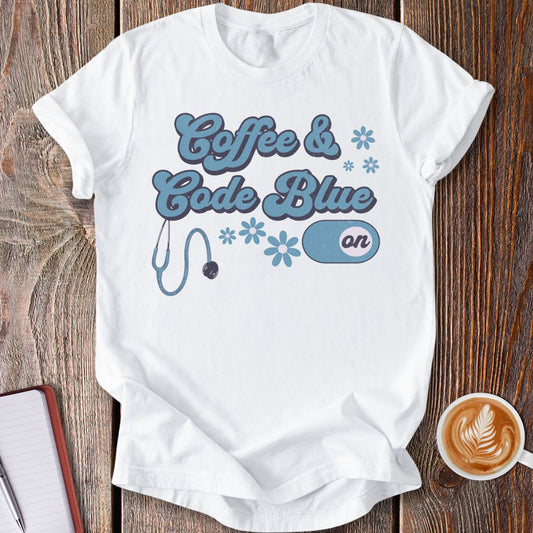 Coffee & Code Blue T-Shirt