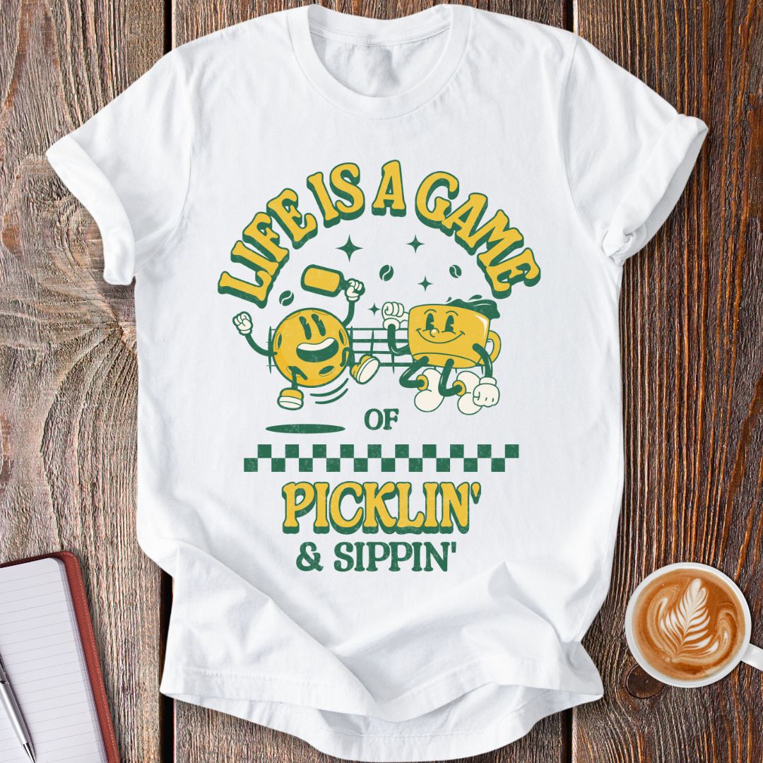 Pickleball & Coffee T-Shirt