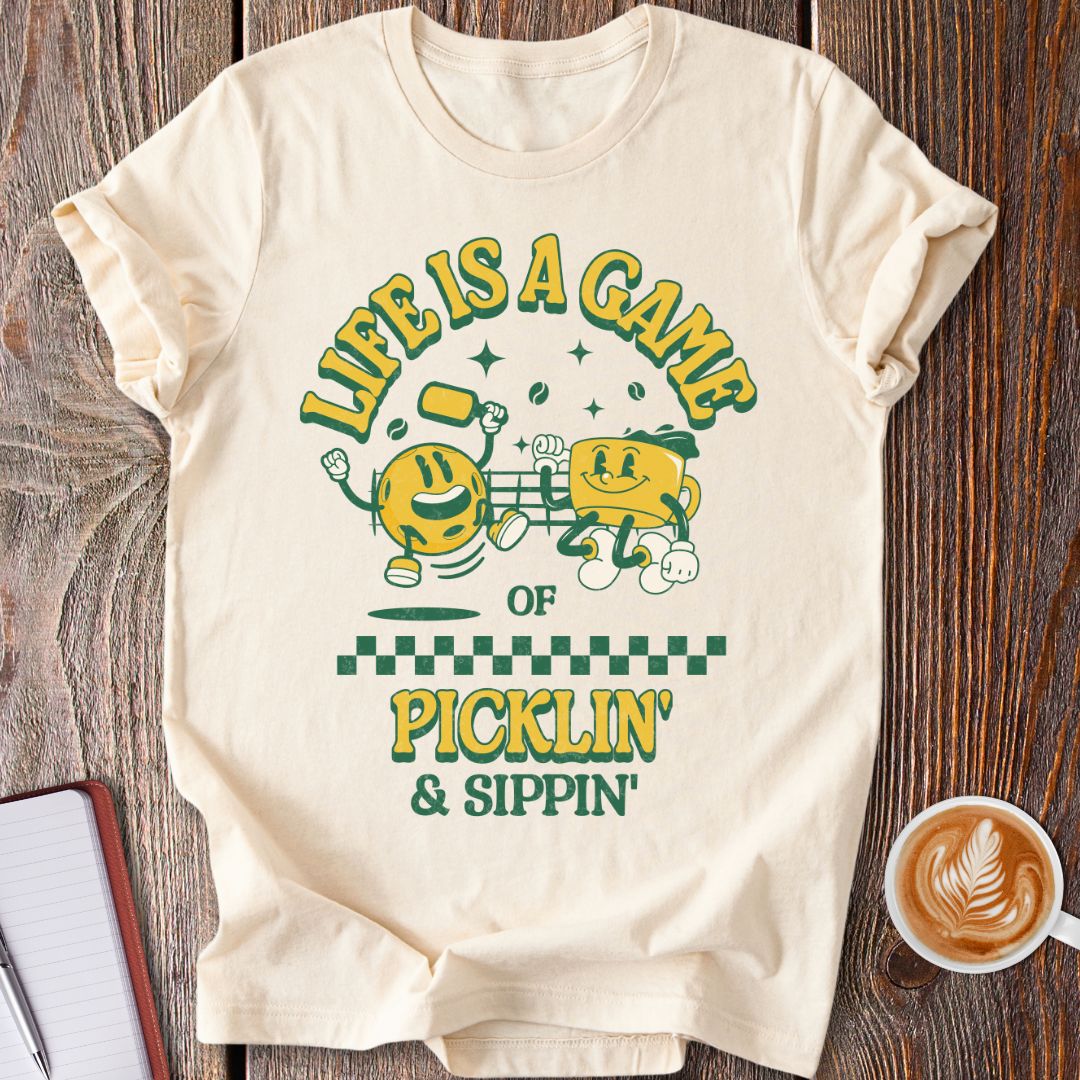 Pickleball & Coffee T-Shirt