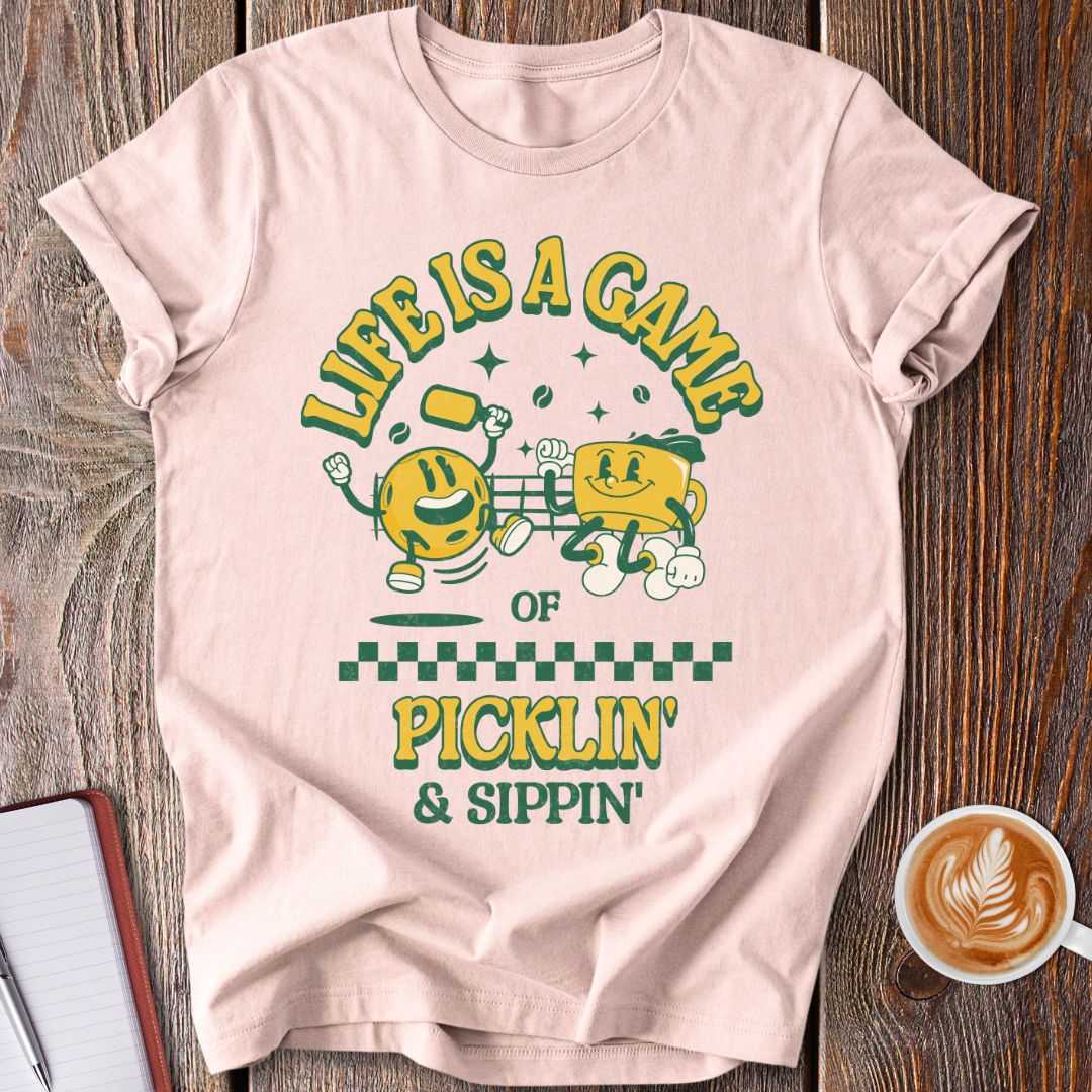 Pickleball & Coffee T-Shirt