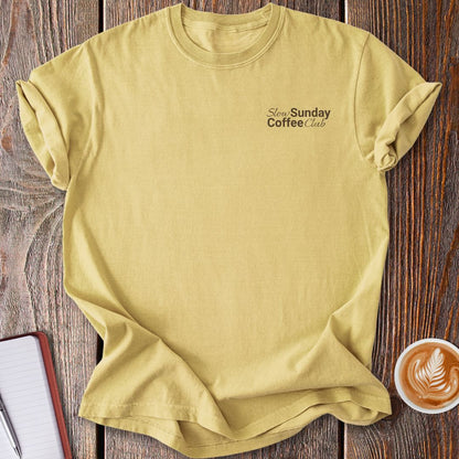 Slow Sunday Coffee Club T-Shirt