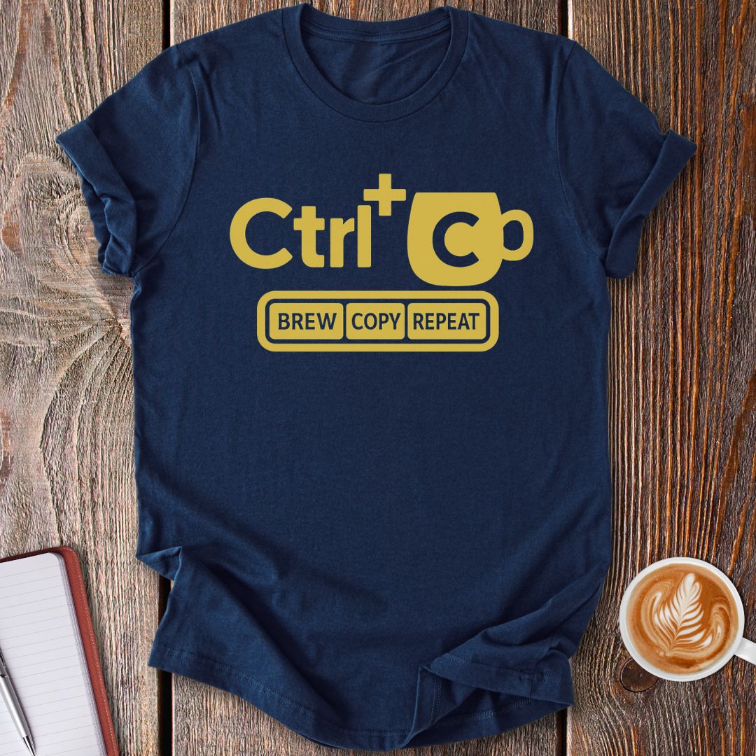 Ctrl + Coffee T-Shirt