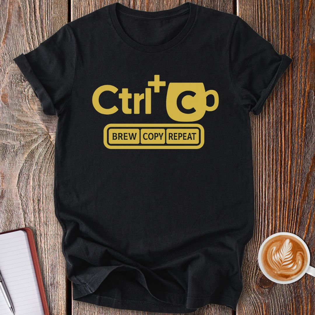 Ctrl + Coffee T-Shirt